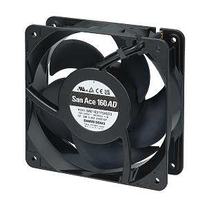 SANYO DENKI 9AD type EC Fan (Lead wire model with pulse sensor and PWM control)