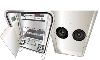 centrifugal fan for telecom cabinet