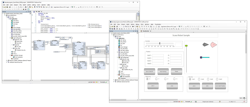 Programming support for servo customers