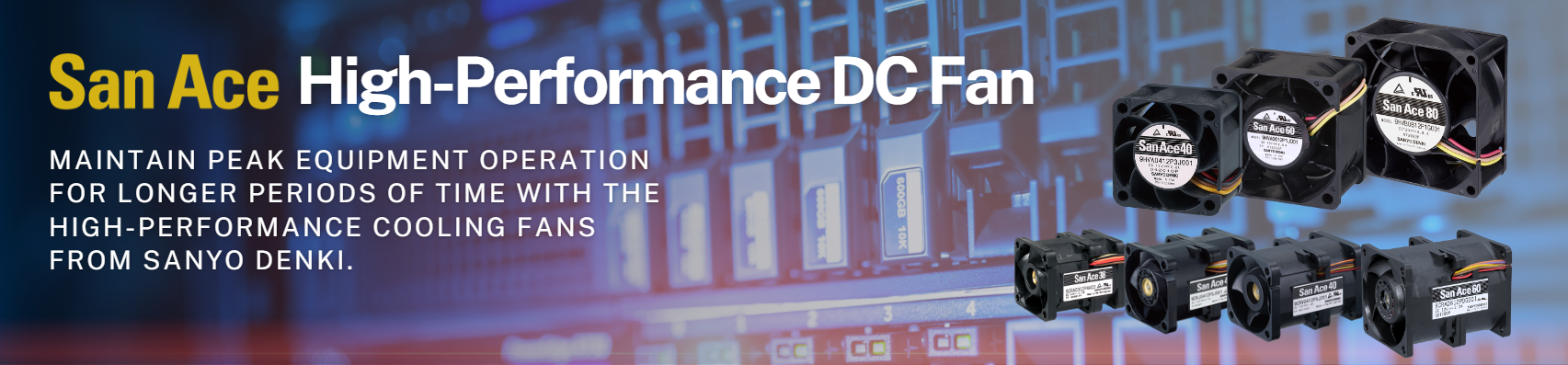 SANYODENKI_High_Performance_DC_CoolingFan
